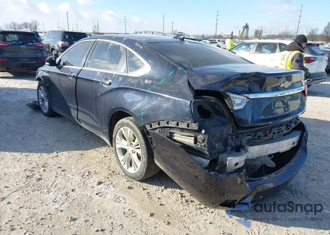 2015 Chevrolet Impala 1Lt из США, поврежденный, VIN 2G1115SL5F9244224